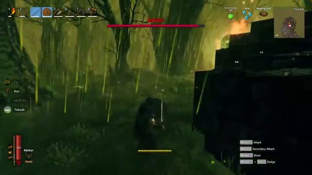 Getting carried through all 5 Valheim bosses смотреть онлайн