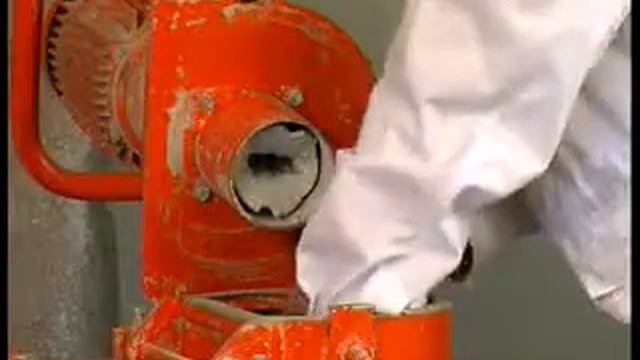 Окончание работы штукатурной станции PFT G4