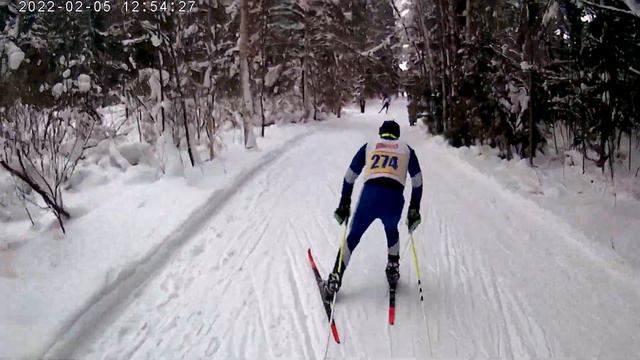 Лыжный марафон...на Karhu mini. смотреть онлайн