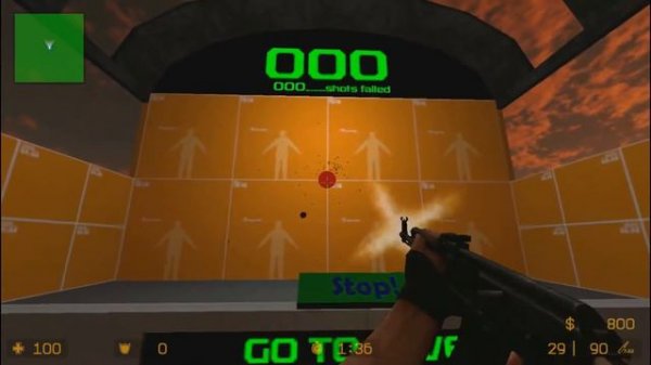 CS: Source - training_aim3 AIM Training Map PC Gameplay