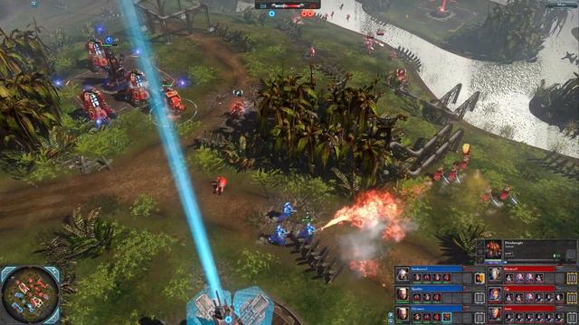 Warhammer 40,000: Dawn of War 2 - Faction Wars 2022 | Space Marines vs Eldar #5 смотреть онлайн
