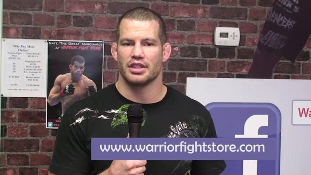 Nate Marquardt Interview at Warrior Fight Store смотреть онлайн