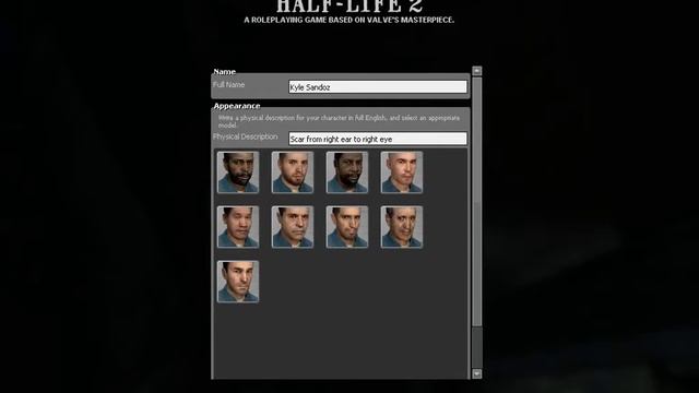 Creating characters for a HL2RP server. смотреть онлайн