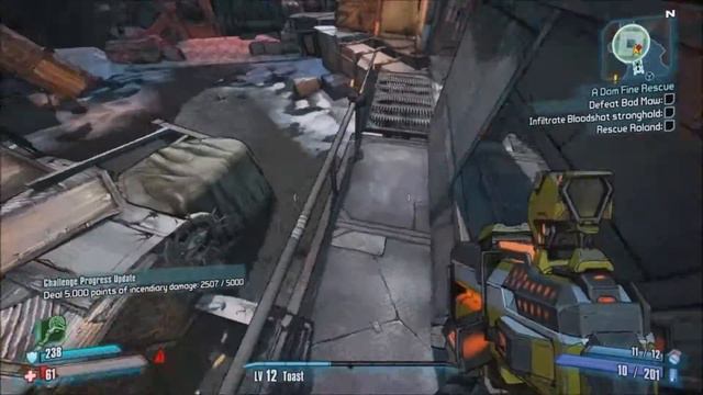 Sheepys suck at: BorderLands 2 Bad maw kill! смотреть онлайн