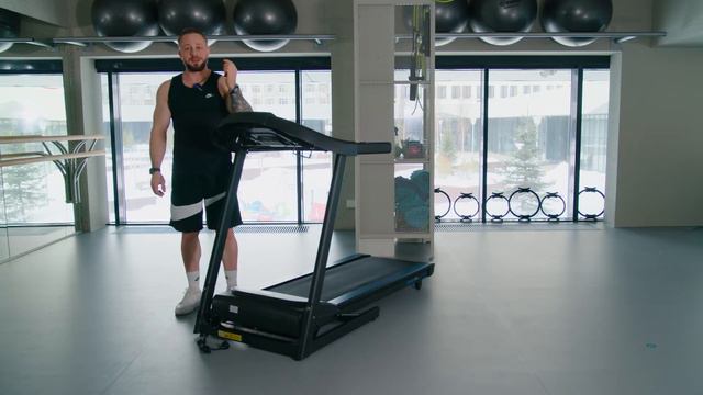 Складная беговая дорожка UMOVE F16 - сборка смотреть онлайн