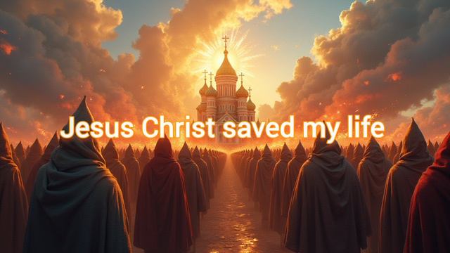 Jesus Christ saved my life (Gregorian choir, electronic futuristic worship)