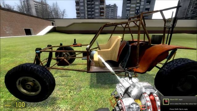 Gmod Drivable chair Tutorial смотреть онлайн