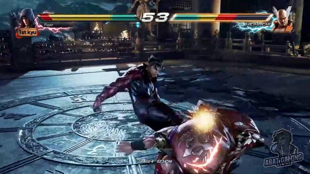 JIN KAZAMA VS HEIHACHI TEKKEN 7 ARCADE BATTLE MISHIMA DOJO смотреть онлайн