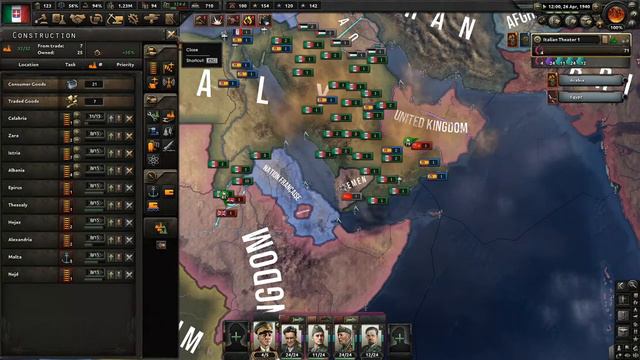 Control of the Mediterranean | Italy 10 | Hearts of Iron IV смотреть онлайн