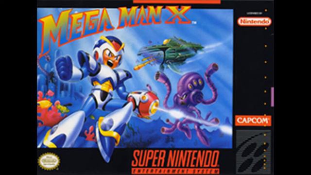 Megaman X Title Screen Street Fighter 2 SNES Style смотреть онлайн