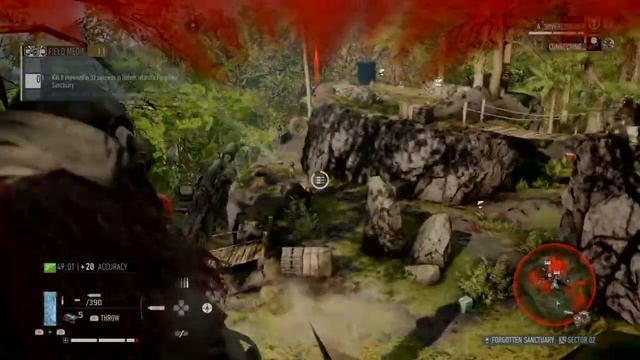 Ghost Recon Breakpoint Medic Rank 11 Challenge Get 8 Kills in 32 Seconds at The Forgotten Sanctuary смотреть онлайн