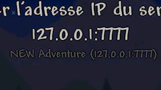 Ip De Mon Serv Terraria
