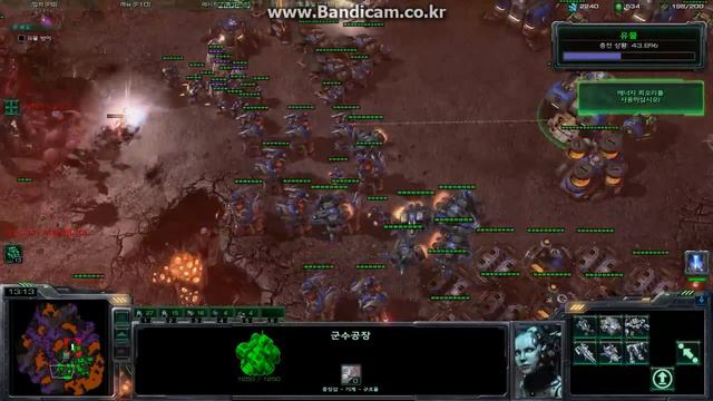 Starcraft 2 Final mission all in, without nydus worm, use psi disrupter, Brutal смотреть онлайн