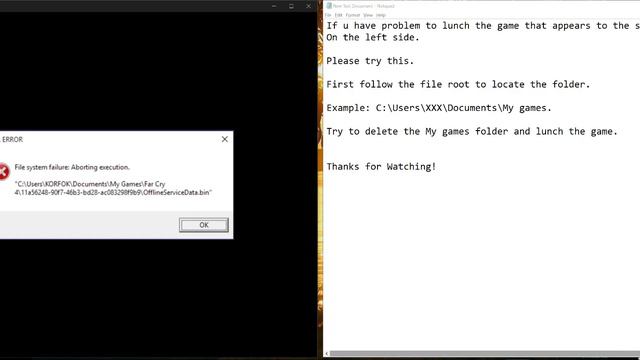 Far Cry File System Failure Fixed!! смотреть онлайн