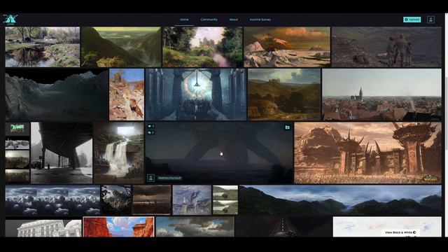 ATMO a New Environment Art, Matte Painting, Skybox, Social Website!! смотреть онлайн