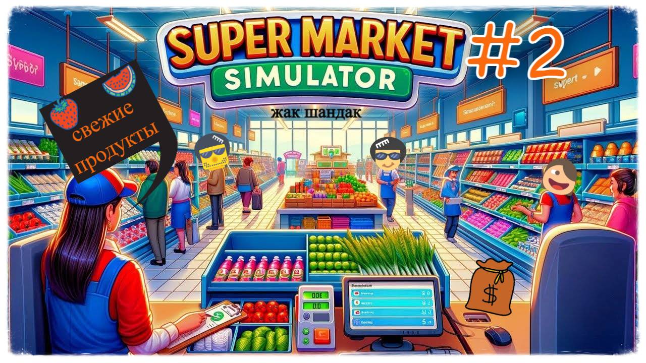 Новый бизнес - расширил ассортимент в Supermarket Simulator #supermarketsimulator