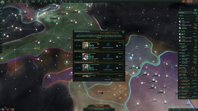 The Milky Way Republic. - Let's Play Stellaris #7 смотреть онлайн