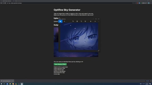 Minecraft Custom Sky Generator смотреть онлайн