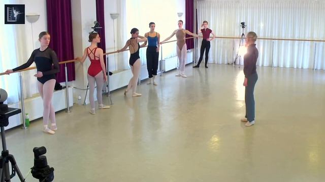 Online Balletclass Advanced Pointeclass At LBallet With Liesbeth Wiertz
