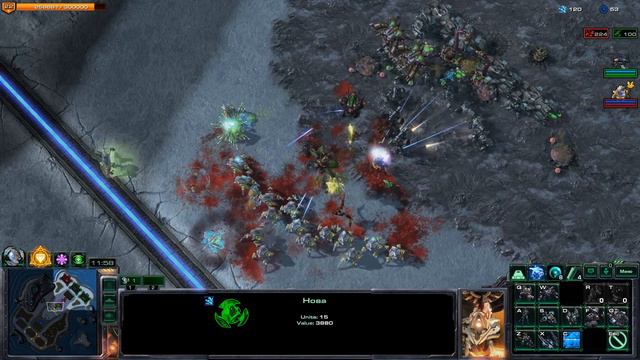 Nova vs Artanis[StarCraft 2 Direct Strike Commanders]#28 смотреть онлайн