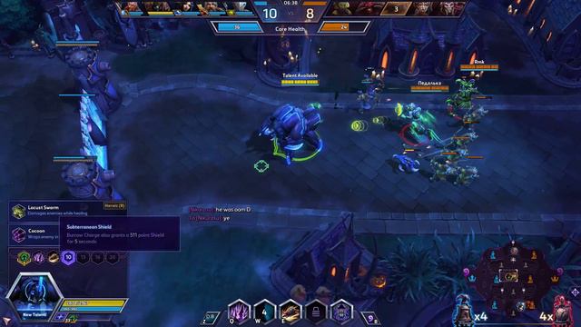 Anub'arak - Neon Cyb'arak Skin!! // Road to Grandmaster 2017 S1 // Heroes of the Storm смотреть онлайн