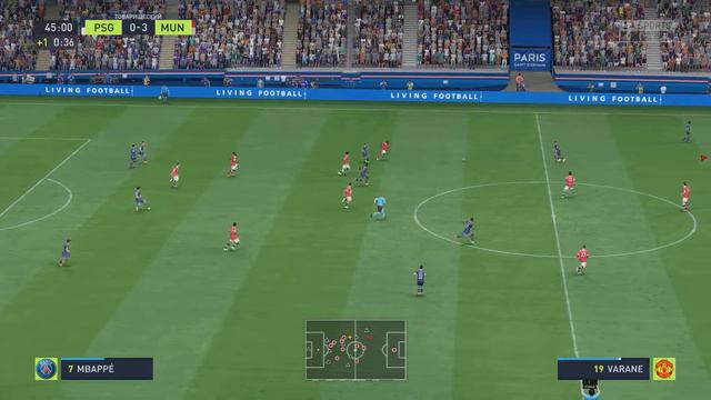 Играю фифа 22 Manchester united vs Psg смотреть онлайн