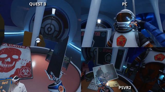 [4K] Red Matter 2 Comparison Quest 3 // PSVR2 // PCVR