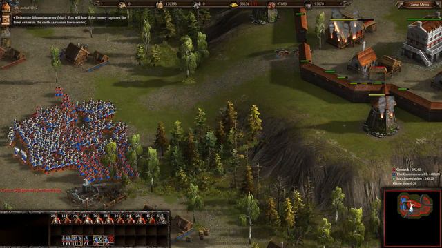 Cossacks 3 Walkthrough - In disstress and cold - The Defense of Mogilev | Mission 3 Part 20 смотреть онлайн