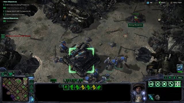 Starcraft 2: Odyssey, The Enemy Of My Enemy Lvl 16 смотреть онлайн