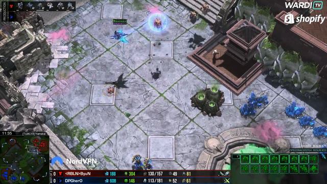 ByuN vs herO - HEROS BACK ON THE NEW MAPS! (TvP) смотреть онлайн