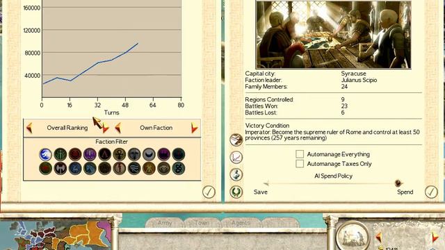 Let's Play Rome Total War - 26 (Last Stand of the Spartan King, Tactical Mastery) смотреть онлайн