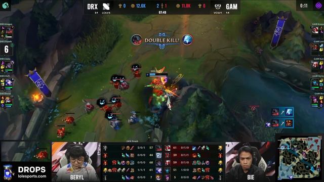 DRX Deft God Arrow VS GAM - LoL World Championship 2022 смотреть онлайн