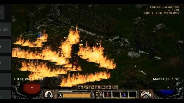 Hell Unleashed 1.3 "Burial Grounds, Assassin Gameplay" (D2 Android) смотреть онлайн