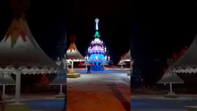 Новогодняя елка в Набережных Челнах смотреть онлайн