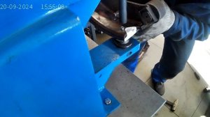 Наклепка тормозных колодок грузовых