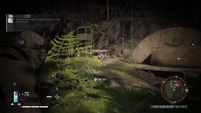 8 Enemies With Headshots Without Being Detected, Golem Island's Heliport [Ghost Recon Breakpoint] смотреть онлайн