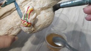 Ремонт винтажного ватного Мороза