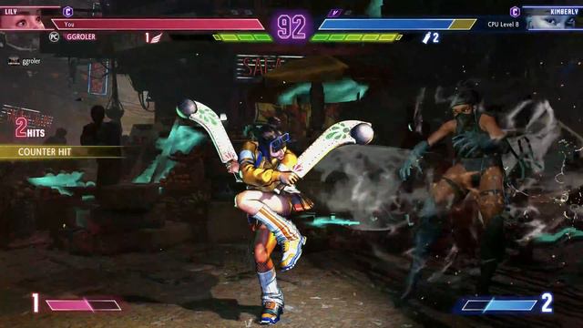 Li-Fen as Lily vs MK2 Kimberly OUTFIT 💝 Street Fighter 6 смотреть онлайн