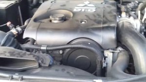 звук работы двигателя митсубиси Л 200