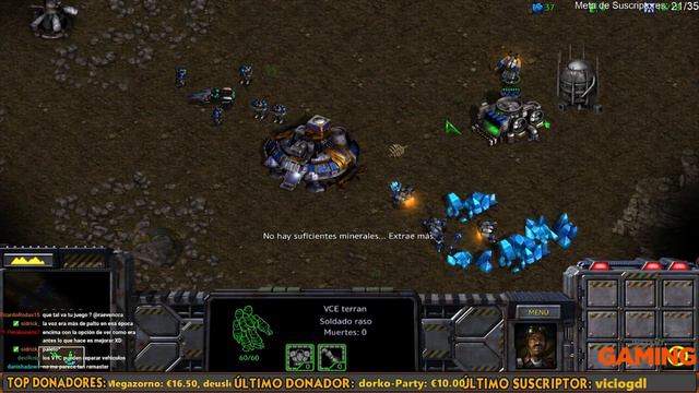 Terran Misión 1 - StarCraft 1 Remastered смотреть онлайн