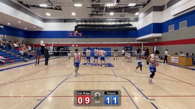 Folsom High School Volleyball 2022 - FHS vs. Oak Ridge - Game 3 смотреть онлайн
