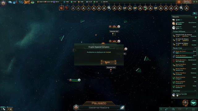 Stellaris #39 (VAMOS JOGAR) Puta batalha grande [PT-BR] смотреть онлайн