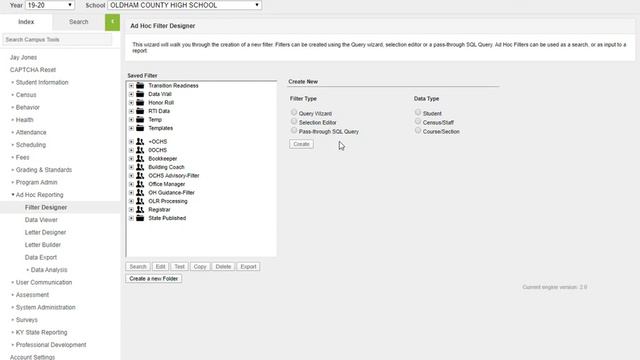 Ad Hoc Reporting Part One: Overview & Creating a New Filter смотреть онлайн