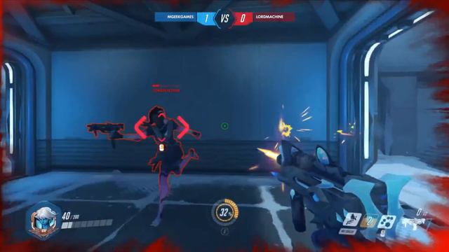LES 1V1 DE L'AMOUR !!!!! Overwatch смотреть онлайн