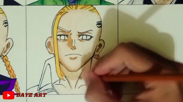 Drawing DRAKEN / Ryuguji Ken in different anime styles | TOKYO REVENGERS смотреть онлайн