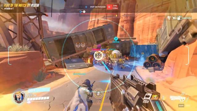 Overwatch Soldier 76 competitive смотреть онлайн