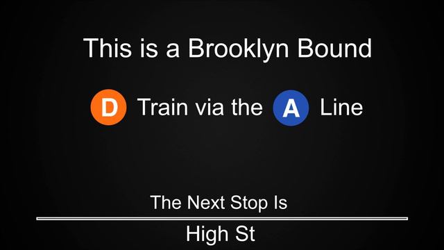 ᴴᴰ R160 D train via A Line - To Far Rockaway Announcements - From Norwood / 205 Street смотреть онлайн