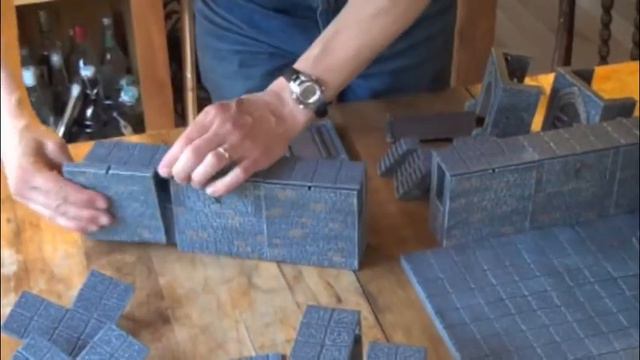 Dwarven Forge Royal Stronghold #4 Walls смотреть онлайн