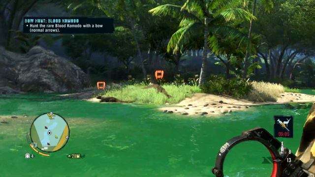 Far Cry 3 - Path of the Hunter - Blood Komodo Dragon смотреть онлайн