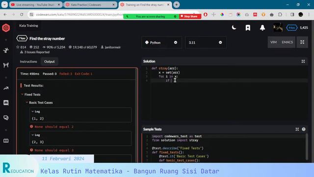 Programming #3 Mengoperasikan Array dan Penggunaan IF [Part 2] смотреть онлайн